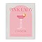 Stupell Industries Stylish Retro Pink Lady Framed Giclee, design by Lil' Rue